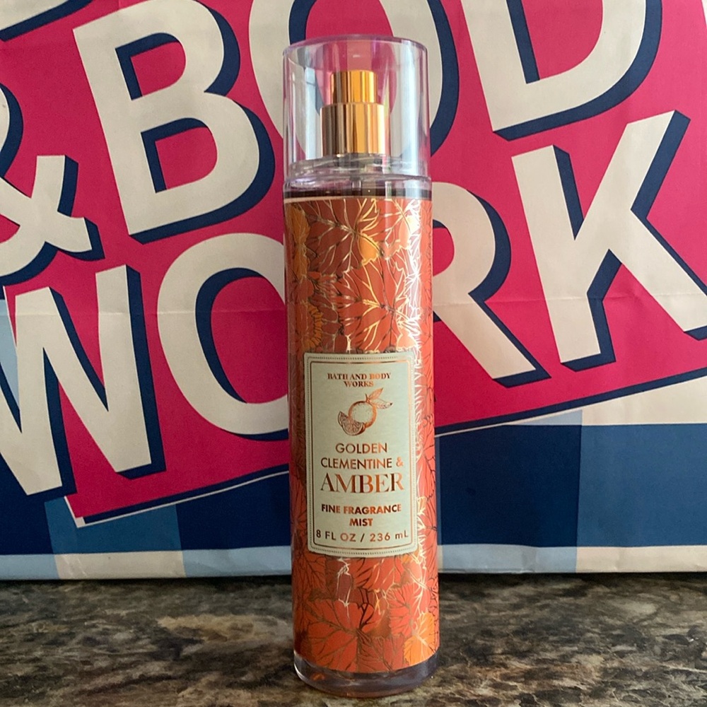 Bath & Body Works Golden Clementine & Amber
